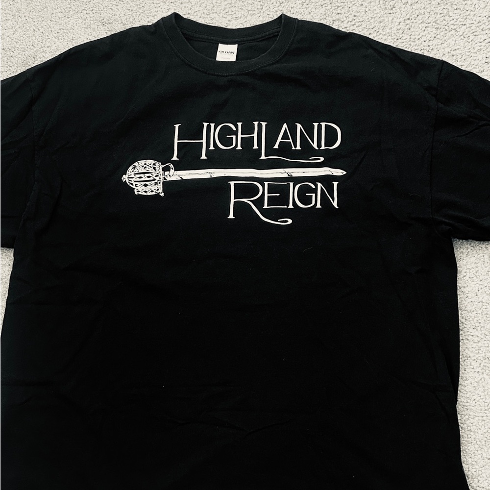 👕Three for $18 T-Shirt Sale Highland Reign Band T-Shirt